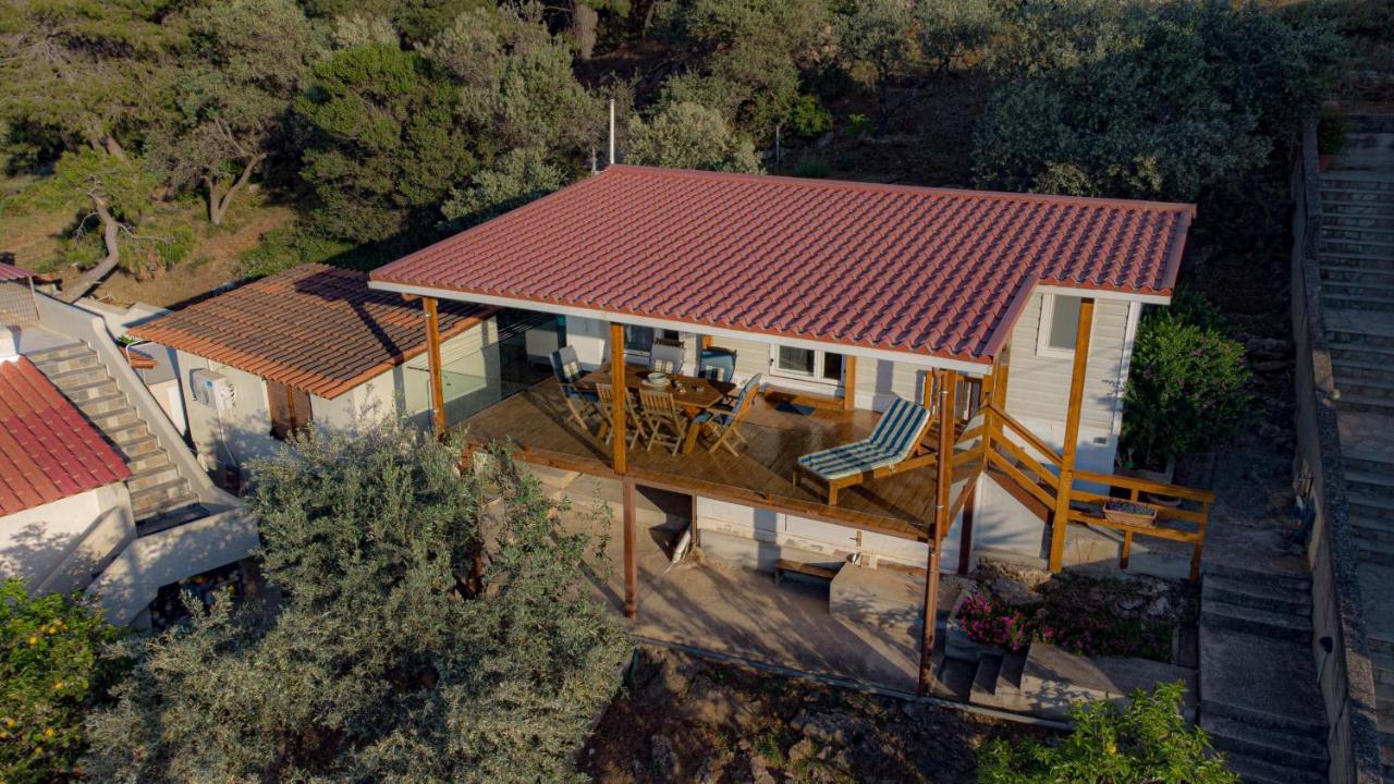 Small House Great View In Porto-Rafti Gulf Pórto Ráfti Dış mekan fotoğraf