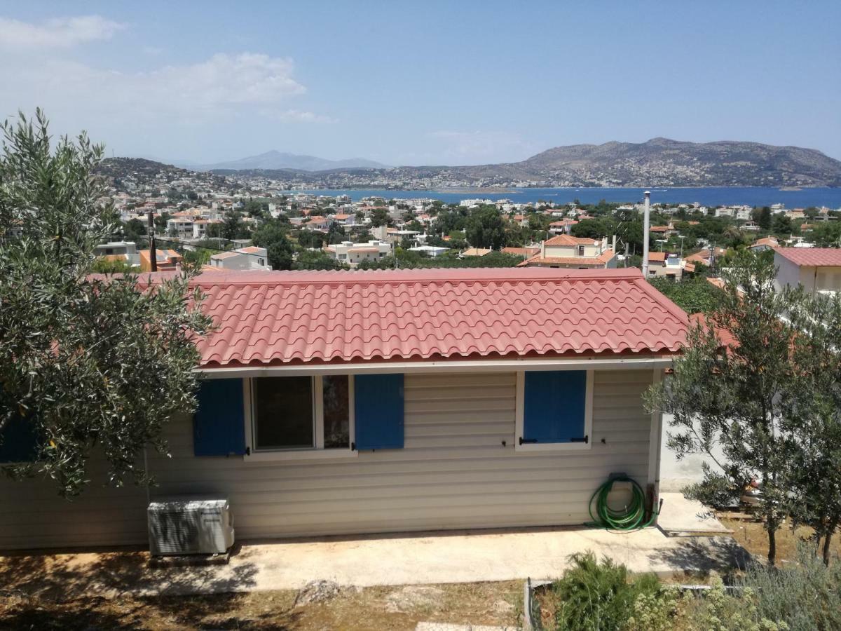 Small House Great View In Porto-Rafti Gulf Pórto Ráfti Dış mekan fotoğraf